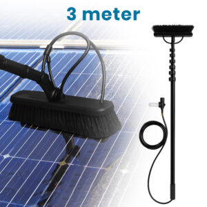 Duradis - 3-in-1 Telescopische wasborstel met waterdoorvoer - 3 meter