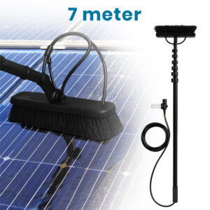 Duradis - 3-in-1 Telescopische wasborstel met waterdoorvoer - 7 meter